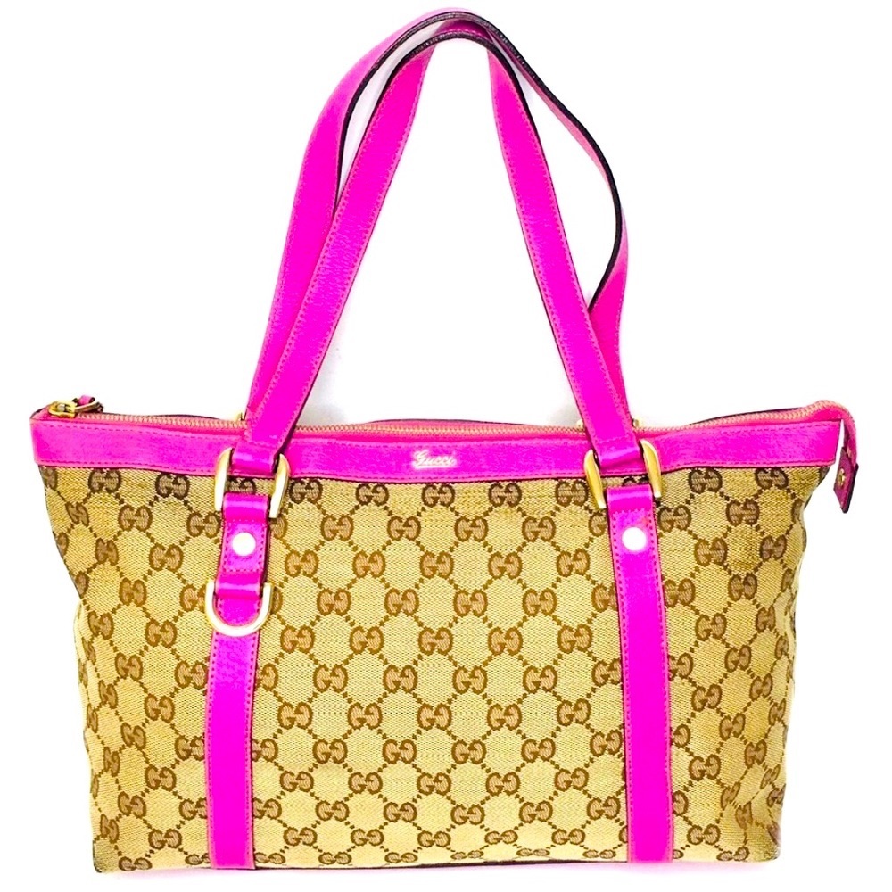 Authentic Gucci Abbey GG Monogram Tote